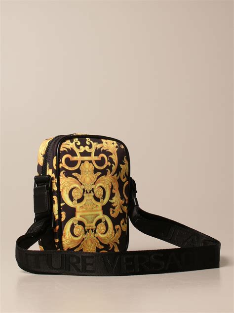 buy versace jeans handbags|versace jeans shoulder bag men.